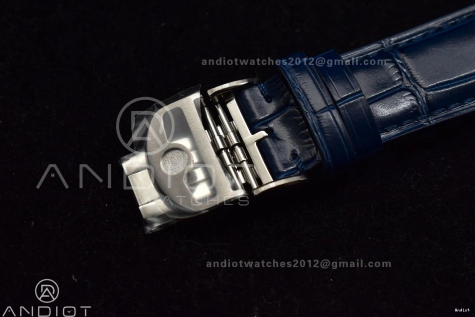 A69355 Leather ZF Dial White 1:1 on Best Blue Portuguese Strap IW371620 Edition Blue Chrono 1115